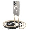 Etui TECH-PROTECT FLEXAIR CHAIN MAGSAFE IPHONE 15 PRO BLACK & BEIGE